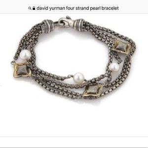 David Yurman 4 strand bracelet